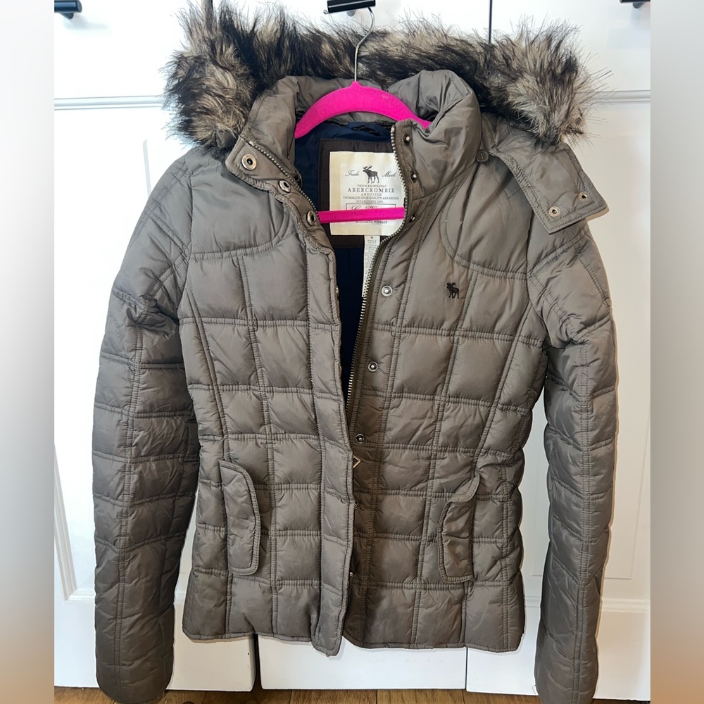 Abercrombie & Fitch Vintage Olive green jacket